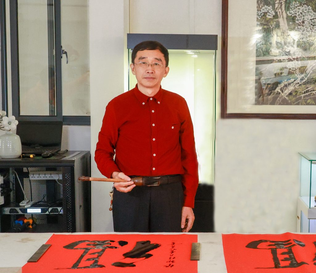 清静儒雅的客家书法家李兆良